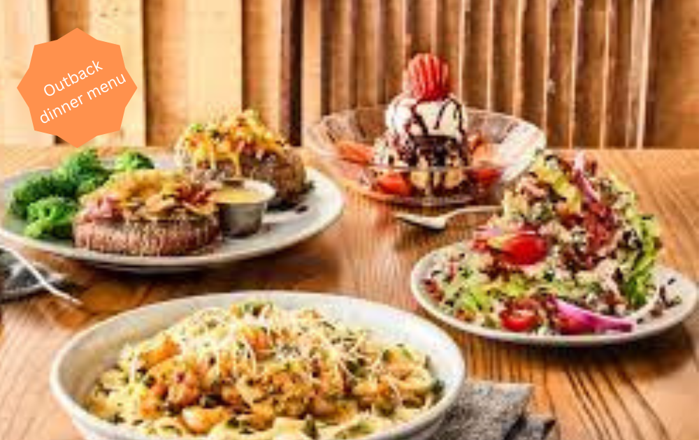 Outback dinner menu with prices