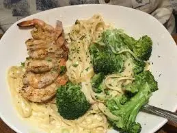 Queensland chicken and shrimp Pasta