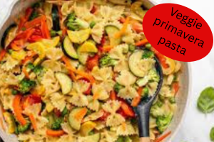 Veggie primavera pasta