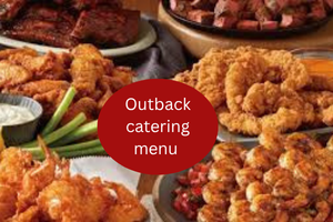 Outback Catering platters