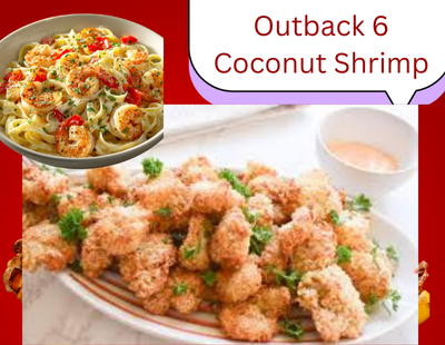 6 Coconut Shrimp outback